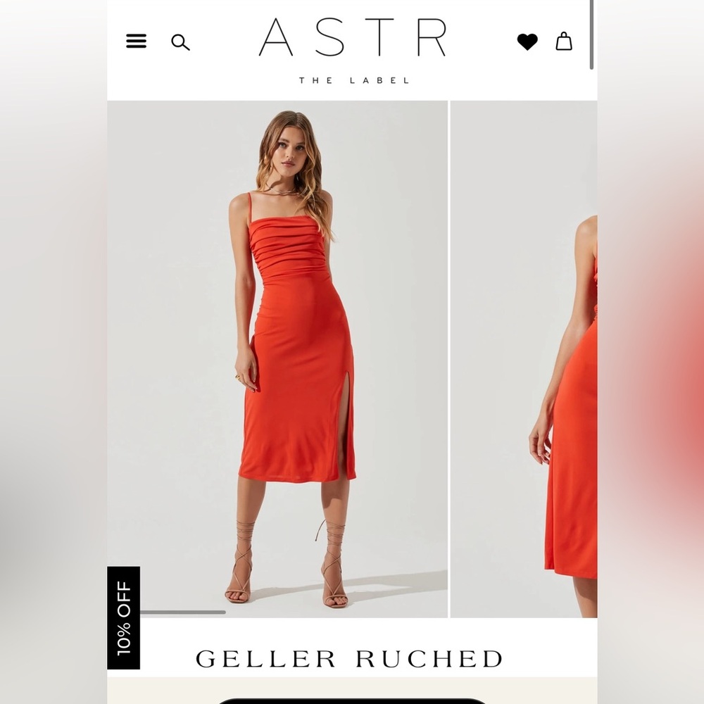 ASTR The Label - Geller Ruched Dress